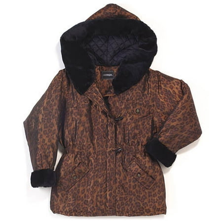 Leopard Print Stadium Jacket