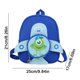 thumbnail image 3 of Mochila de avión para niños Dibujos animados de animales Lindo y cómodo bolso preescolar (Azul) Likrtyny Para Estrenar, 3 of 3