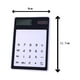 thumbnail image 3 of EeaseMX Calculadora solar con pantalla táctil transparente y diseño LCD, ideal para la escuela y la oficina (negra), 3 of 7