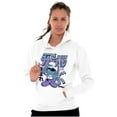 thumbnail image 4 of The Smurfs Cool Kanji Born Fly Unisex Plus Size Hoodie Brisco Brands 2X, 4 of 5