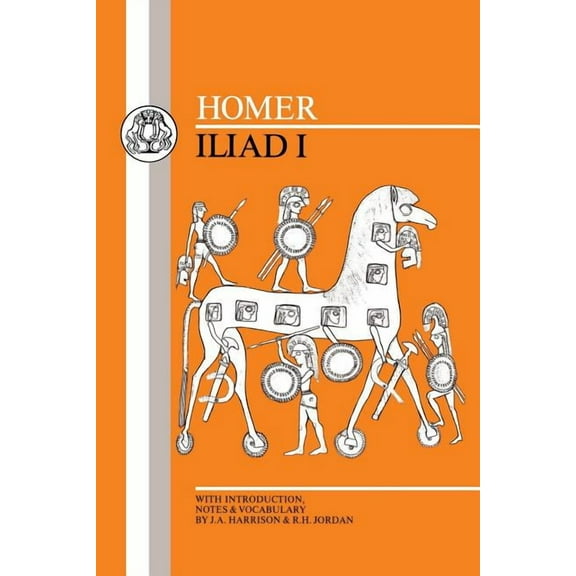 Greek Texts Homer: Iliad I, (Paperback)