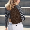 thumbnail image 5 of Fotbe Autumn Brown Plants Mochila de Lona con Estampado, Mochila Duradera, Mochila Versátil de Alta Calidad, Mochila Compacta Vintage-Small, 5 of 5