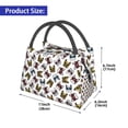 thumbnail image 2 of Easygdp Bulldog Sunglasses Face Bolsa de Almuerzo Insulada Reutilizable, Bolsa de Mano y Bandolera para Oficina, Trabajo, Viajes, 2 of 6