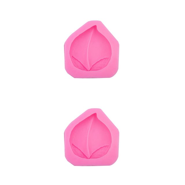 Naiovety Molde de Fondant lavable portátil con forma de melocotón, molde de silicona para galletas y Chocolate para restaurante, herramienta 2piezas