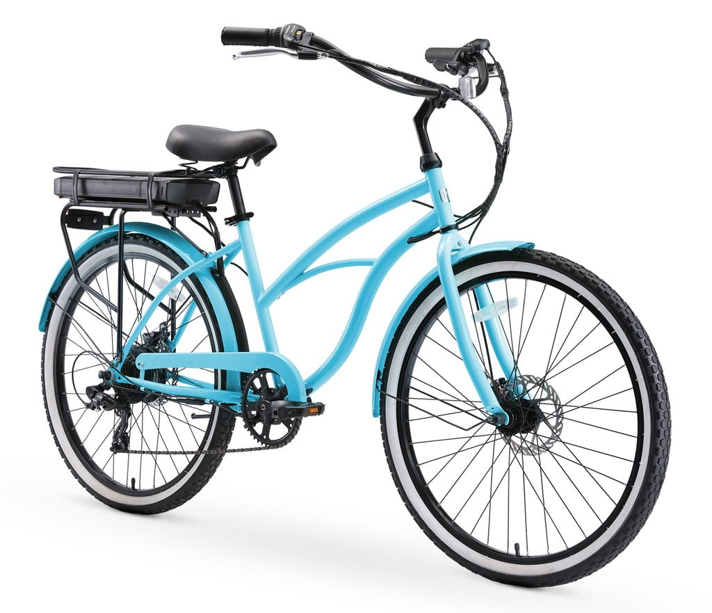 Sixthreezero Go For A Jaunt E Bike Women S 250w Beach Cruiser Electric ...