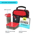thumbnail image 6 of Arctic Zone Lunch Box Combo, Tesseract Red and Black, 6 of 13
