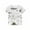 White#1, variant on GERsome Toddler Baby Boys Crewneck Cotton Short Sleeve T-Shirt Girls Summer Cute Cartoon Print Tees Shirts Sizes 1-9 Years