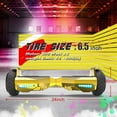 thumbnail image 2 of HOVERSTAR Hoverboard Chrome Color Flash Wheel with LED Light Self Balancing Wheel Electric Scooter （ HS2.0 version ）, 2 of 7