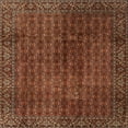 thumbnail image 1 of Ahgly Company Machine Washable Indoor Square Traditional Saffron Red Area Rugs, 8' Square, 1 of 7