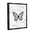 thumbnail image 4 of Stupell Industries Hands & Pink Butterfly Animals & Insects Painting Black Floater Framed Canvas Art Print Wall Art, 25 x 31, 4 of 10