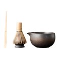 thumbnail image 1 of Japones Matcha Set Ceramic Matcha Bowl, Matcha Spoon, Bamboo Matcha Batch y soporte para utensilios de cocina y gadgets Sala de té Estilo F, 1 of 9