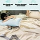 thumbnail image 5 of Juego de 2 fundas de almohada de color liso | Fundas de almohada de poliéster suaves y transpirables | Tamaño estándar de 48 x 74 cm | Funda de almohada refrescante para un sueño cómodo | 5 opciones, 5 of 7