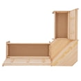 thumbnail image 2 of Linon Wickford 3-Piece Farmhouse Indoor Corner Dining Nook with Storage, Unfinished, 2 of 30