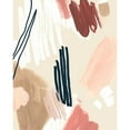 thumbnail image 3 of Vess, June Erica 12x14 Black Modern Framed Museum Art Print Titled - Brushstroke Confetti II, 3 of 5
