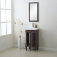 thumbnail image 2 of Home Wall Decorative Rectangular Mdf, Glass 16" Weathered Gray Mirror, 2 of 3