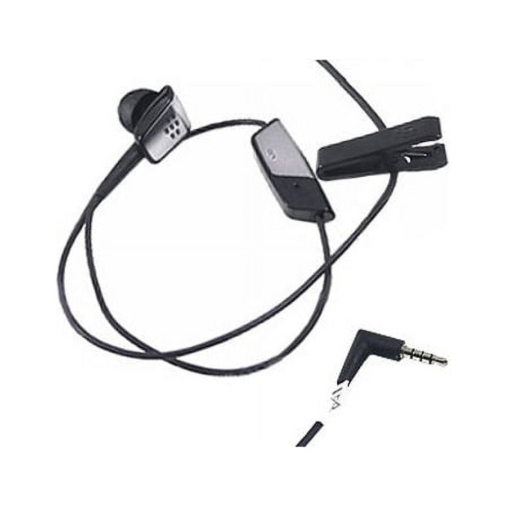 Wired Earphone Mono Headset for Motorola Moto G Stylus 5G (2024) - Single Earbud 3.5mm Headphone Flat In-Ear for Motorola Moto G Stylus 5G (2024)