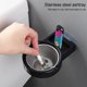 thumbnail image 4 of Cenicero De Acero Inoxidable, Ceniceros De Pared Sin Perforaciones Para Inodoro, Baño, Cocina, Bar, Cenicero Para El Hogar Kearding HA037104-00, 4 of 6