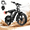 Black-1, variant on Aoemoe 20'' Fat Tire Electric Mountain Bike for Adults, 500W 48V 15Ah Battery, 28MPH High-Speed Cruiser Ebike, All-Terrain Bicycle with Front Suspension & LED Display UL2849