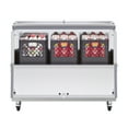 thumbnail image 4 of Maxx Cold Food Service 12 Crate Beverage Cooler with 4" Casters, Stainless Steel, 4 of 8