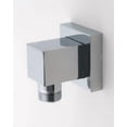 thumbnail image 1 of Jaclo 8701-SC CUBIX Water Supply Elbow, Satin Chrome, 1 of 2