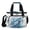 Blue Sea Turtle Pattern, variant on Insulated Cooler Bag with Multiple Pockets Lightweight Lunch Box Tote for Travel Beach Camping Office Cats in Sunflowers Garden