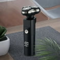 thumbnail image 3 of Rasoir Électrique pour Hommes Tondeuse à Barbe avec 3 Têtes Flottantes Rasoir de Rasage Lavable Rechargeable par USB, 3 of 8