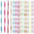 thumbnail image 1 of Shisuyan 200pcs Thicken DIY Craft Kids Wave Stick Funny Twisting Rod Educational Toy (200pcs/Set), 1 of 8