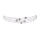 thumbnail image 3 of Guardurnaity 3 Pieces Waxed Mountain Bracelet Simple Rustproof Alloy Accessories DIY Exquisite Bangle Jewelry Craft Climbers Chains Type1 NO1, 3 of 6