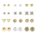thumbnail image 1 of Youkk 12 Pairs Rhinestones Claw Earrings Women Stud Earring Set Ear Clip Pin Set Girls Jewelry Holiday Gift, 1 of 6