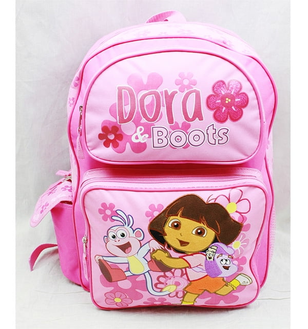 Dora Backpack 12" Dora The Explorer  Backpack School Book Bag 