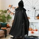 thumbnail image 1 of Disfraz Premium Capa con capucha básica de estilo vintage para hombre, capa gótica con capucha suelta para fiesta de Halloween Ygjytge Negro T M para Hombre, 1 of 6