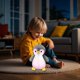 thumbnail image 4 of Juguetes Para Niño Juguete de pingüino con pelusa de colores de 25 cm y 9,8 pulgadas, con luz LED, almohada luminosa, regalo de cumpleaños para niños, sin batería Juguetes Para Bebe 1 Año, 4 of 6