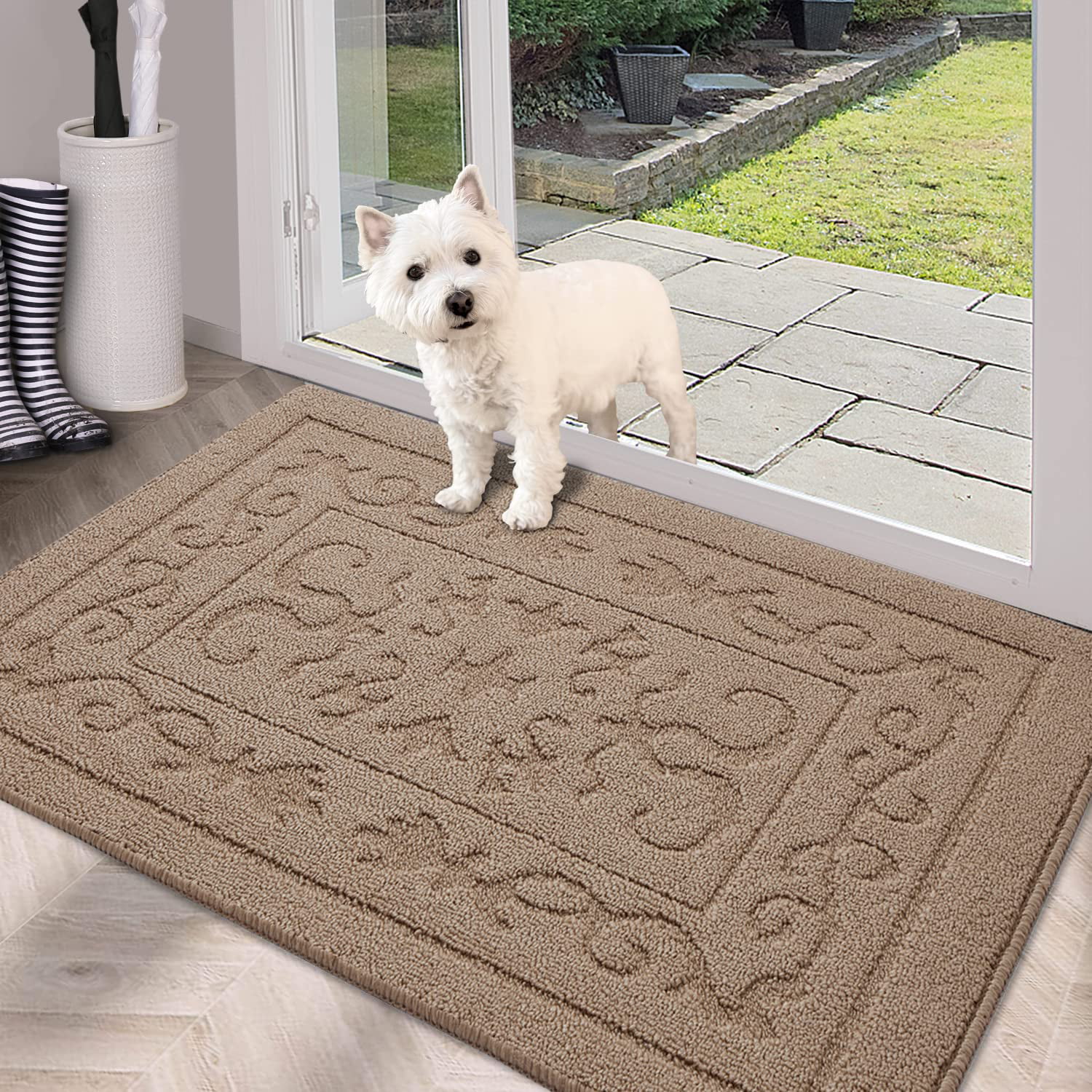 Family Name Entry Rug Personalized Entryway Rug Entrance Rug for Inside  House Indoor Welcome Mat No Pile Non Slip Machine Washable AR212-09 
