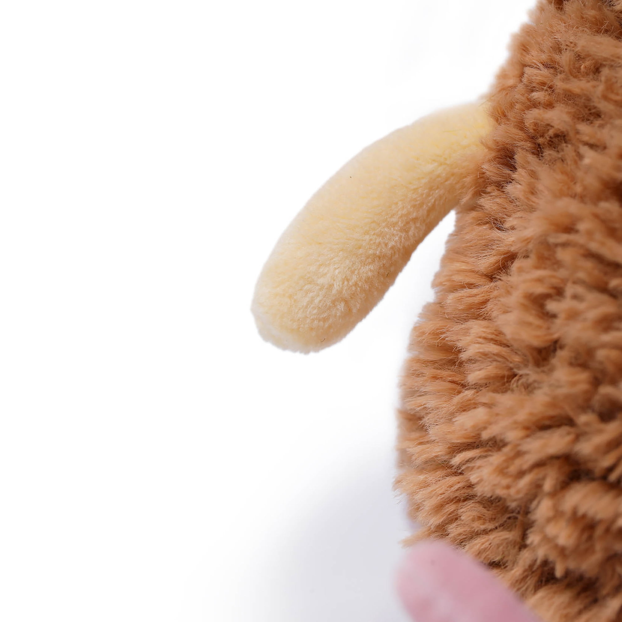 McHugs: Farm Series - Peanut Chicken - 7" Brown Stuffed Animal Plush, Soft Weighted Cuddle Toy, Cozy Comfort Play & Nap Companion, Baby-Toddler-Kids