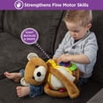 thumbnail image 2 of Juguete Busy Board Buckle Toys Mochila niño animales de peluche, 2 of 3