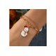 thumbnail image 3 of piezas Pulsera navideña Mujer Niña Pulseras navideñas Regalos de año Estilo 2, 3 of 5