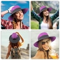 thumbnail image 4 of Women Wide Bucket Sun Hat UPF 50+ Outdoor Fishing Hiking Garden Protection Hat, 4 of 8