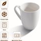 thumbnail image 2 of Gran Taza de Café de 12 onzas en Cerámica Resistente con Asa Ergonómica Ideal para Oficina y Regalo, 2 of 5