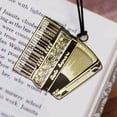 thumbnail image 2 of OUNONA 6Pcs Brass Vintage Musical Instrument Bookmarks Metal Decorative, 2 of 8