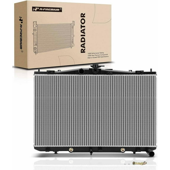 A-Premium Engine Coolant Radiator Assembly with Transmission Oil Cooler Compatible with Toyota Sienna 2017 2018 2019 2020 V6 3.5L, Automatic Transmission