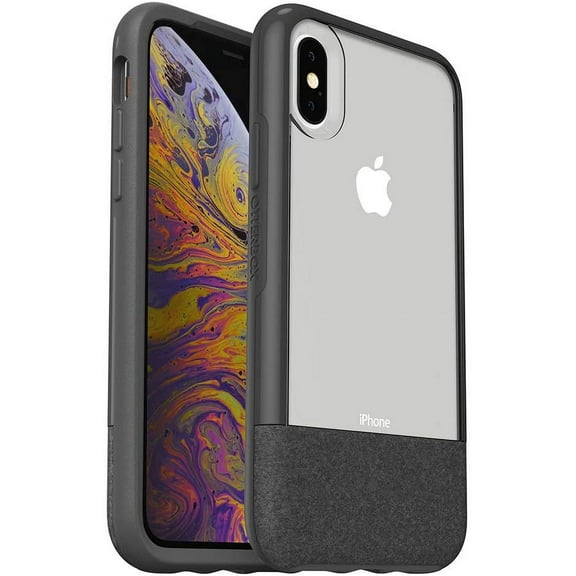 OtterBox Clear case for iPhone Xs and iPhone X, Lucent Storm