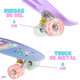 thumbnail image 2 of Patineta Onix Unicornio Space Misty Morado para Niña, 2 of 5