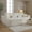 Left-Facing+White, variant on 108" L Shaped Modular Sectional Boneless Couches Sofa, Cloud Comfy Deep Seat Corduroy Couch with Chaise, No Assembly Required, White Left Facing