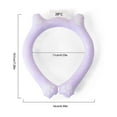 thumbnail image 2 of Chilly Ice Ring Wearable Neck Cooler Reusable Neck Tube Pack for Hot Weather Outdoor Exercise and Indoor Summer Activities, 2 of 4