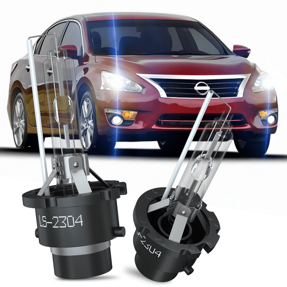 For 2010-2015 Nissan Altima Low Beam Xenon Headlights Bulb D2S HID Lamp 6000K White