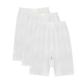 thumbnail image 4 of Girls Cotton Undershorts for Dresses, 3 Pack - Solid & Tie Dye Under Dress Shorts, Cartwheel Sports Undershorts, 4 of 5