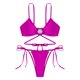 thumbnail image 4 of WILLBEST Traje de Baño Dama conjunto de Bikini de Mujer Tanga Bikini de Dos Piezas Traje de Baño Ajustable Sexy Traje de Baño con Anillo, 4 of 4