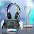 thumbnail image 2 of YKHSG 3-in-1 Headset Stand & Magnetic Charging Dock for PlayStation Portal Remote Player PS5 Wireless Case-Friendly Charger (PG-P5P23), 2 of 7