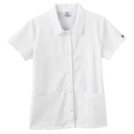 Fundamentals Ladies Snap Front Top
