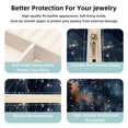 thumbnail image 3 of Constellation Travel Portable Jewelry Stand and Organizer Box - Square Storage Box for Rings, Earrings, Necklaces, Bracelets, and More - Suitable for Girls and Women - Jewelry Boxes for Travel, 3 of 6